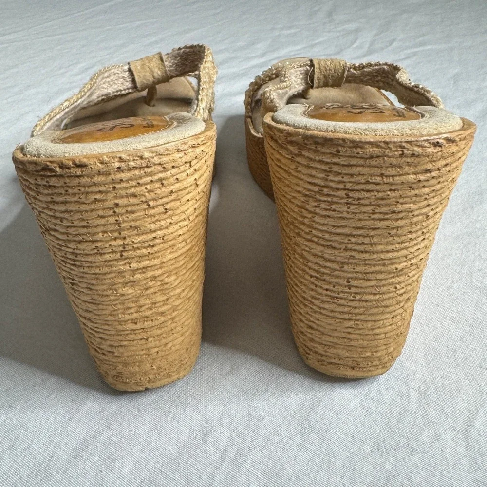 Sbicca tan sandals ask